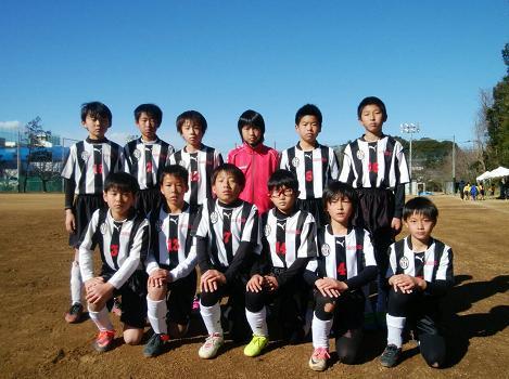 １月４日 木 尾間木ｓｓ練習試合 越谷サンシンサッカースポーツ少年団